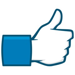 Like Us Social Media Icon