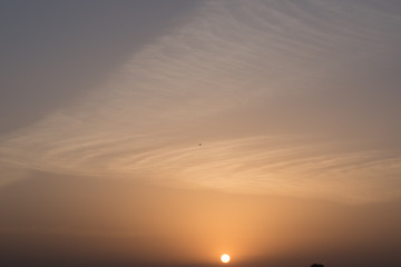 Clear evening