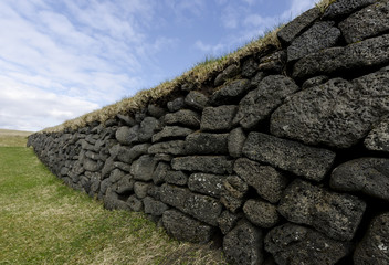 wall in ice lands