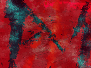 Grunge vector background or abstract texture Decorative vintage backdrop collage or modern distressed grungy retro creative graphic design art element