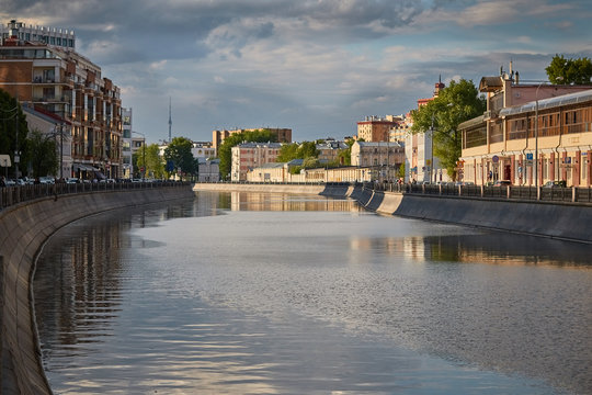 Vodootvodny Canal In Moscow