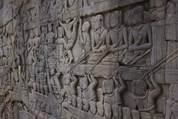Ornate Wall Carving
