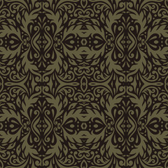 Luxury decorative background . Premium damask background