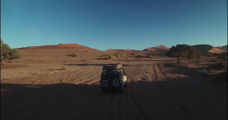 4x4 sur piste en Namibie