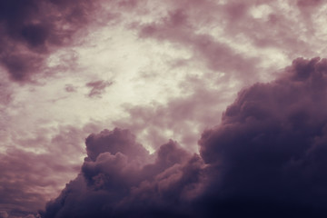 rain clouds