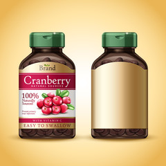 cranberry dietary supplement