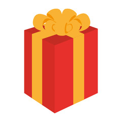 giftbox present isolated icon vector illustration design