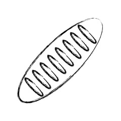 dinner roll loaf vector illustration graphic design icon