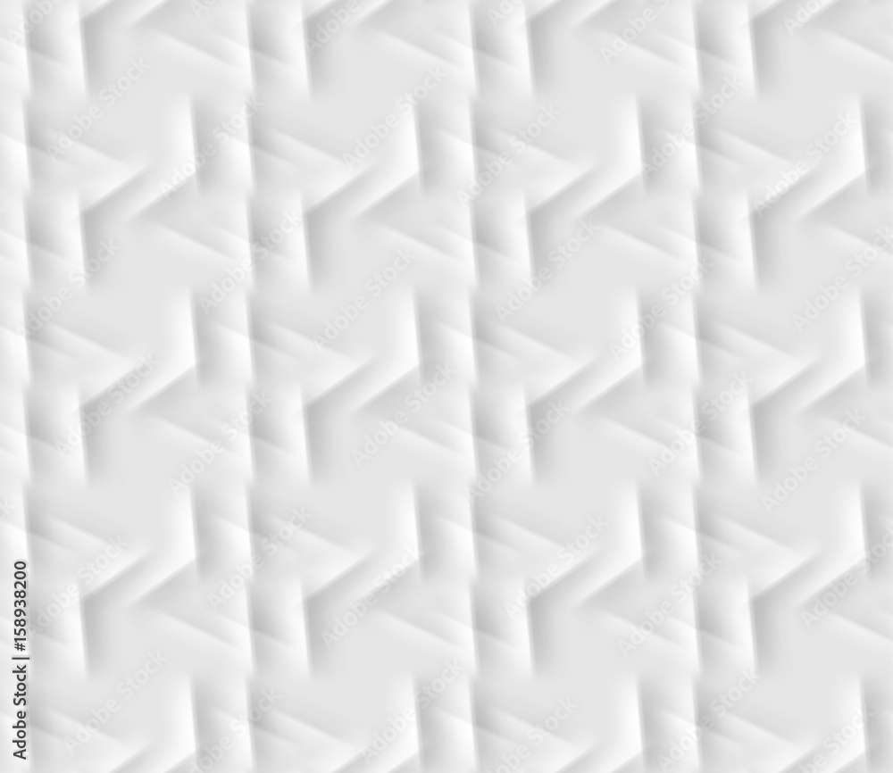 Poster Seamless pattern with abstract lines made from shadows and lights