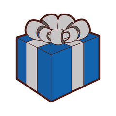 giftbox present isolated icon vector illustration design