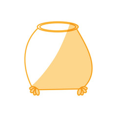 sack bag pouch vector illustration graphic design icon