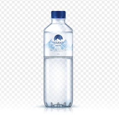 mineral water bottle