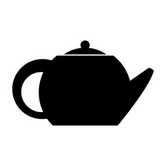 teapot tea hot icon vector illustration graphic design