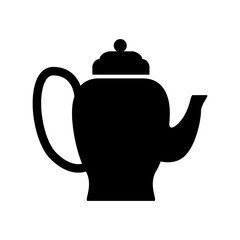 teapot tea hot icon vector illustration graphic design