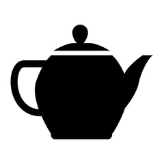 teapot tea hot icon vector illustration graphic design