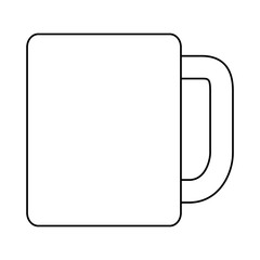 mug hot drink icon vector illustration graphic design