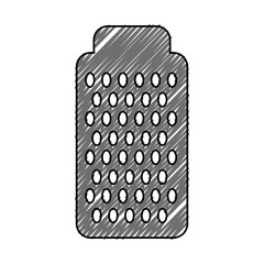 kitchen grater isolated icon vector illustration design