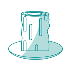 tree draw colorful illustration icon vector design graphic shadow