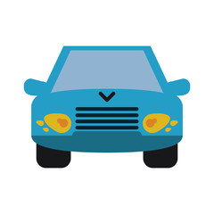car flat illustration vector design graphic icon