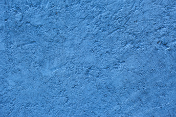 Fototapeta na wymiar blue rough cement wall