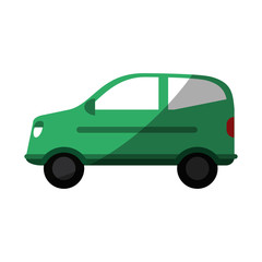 car flat illustration vector design graphic icon shadow