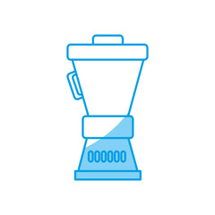 blender icon over white background vector illustration