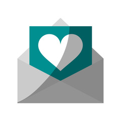 letter flat illustration icon vector graphic design shadow