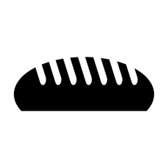 delicious bread isolated icon vector illustration design