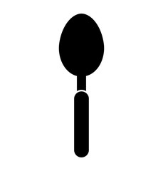 spoon cutlery isolated icon vector illustration design