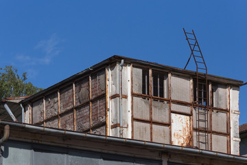 old factory buildings