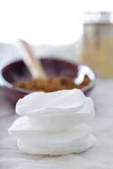 Illustration of organic natural cosmetics
