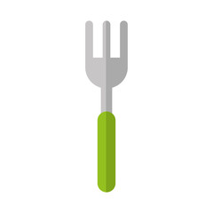 fork cutlery isolated icon vector illustration design