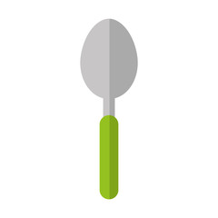 spoon cutlery isolated icon vector illustration design