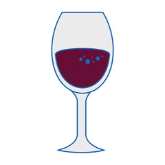 wine drink cup vector illustration graphic design icon