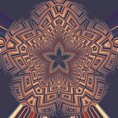 Abstract image, colorful graphics, tapestry