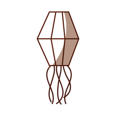 kite flying isolated icon vector illustration design