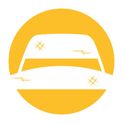 male farmer hat icon vector illustration design