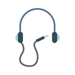 earphone device isolated icon vector illustration design