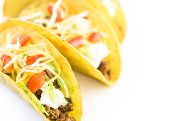 Beef tacos