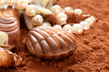 Praline chocolate