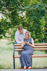 couple in the park