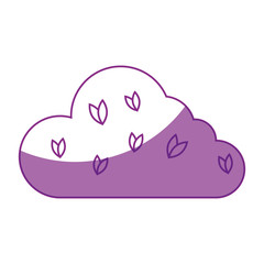 bush icon over white background vector illustration