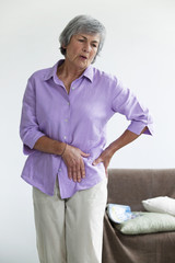 Hip pain in an elderly person