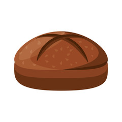 dinner roll loaf vector illustration graphic design icon