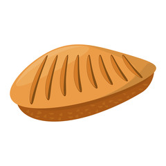 dinner roll loaf vector illustration graphic design icon