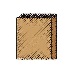 bag paper box vector illustration graphic design icon