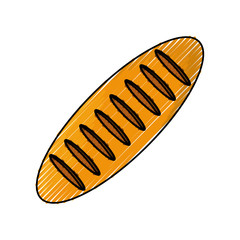 dinner roll loaf vector illustration graphic design icon