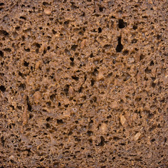 Whole grain bread texture background