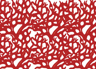 intreccio di corallo rosso texture © fiore26