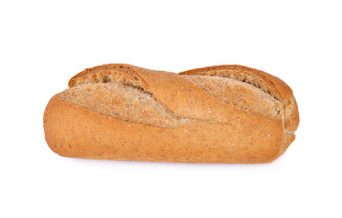 hard bread on white background